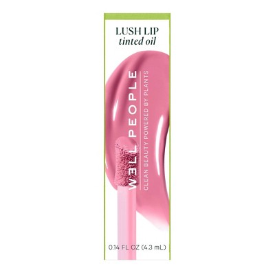 Well People Lush Lip Tinted Oil Cherry Blossom 0.14 fl oz - Imperfect Box