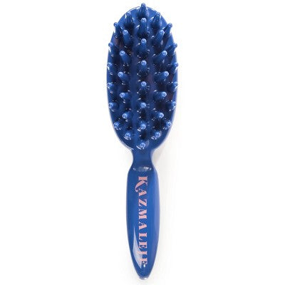 KAZMALEJE KurlsPlus Paddle Hair Comb Blue - Imperfect Box