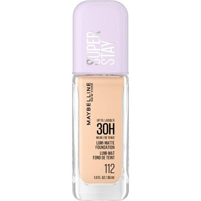 Maybelline Super Stay Up to 30HR Wear Lumi-Matte Liquid Foundation 112 1 fl oz - Imperfect Container