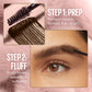Maybelline Superfluff Volumizing Eyebrow Gel Mousse 002 Soft Brown 0.17 fl oz - Imperfect Container