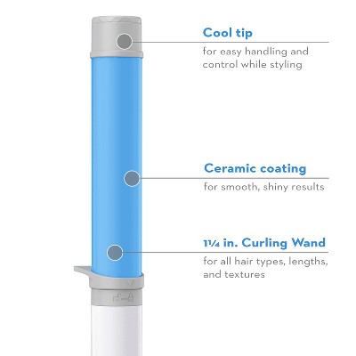 Conair Style Chemistry Curling Wand Attachment Sky Blue - Imperfect Box