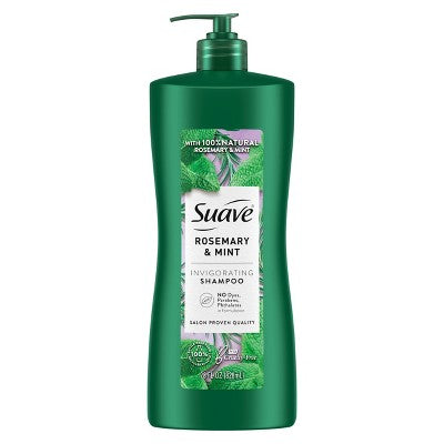 Suave Invigorating Pump Shampoo Rosemary &#38; Mint - 28 fl oz