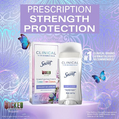 Secret Clinical Strength 72-Hour Protection 2.6oz - Imperfect Box