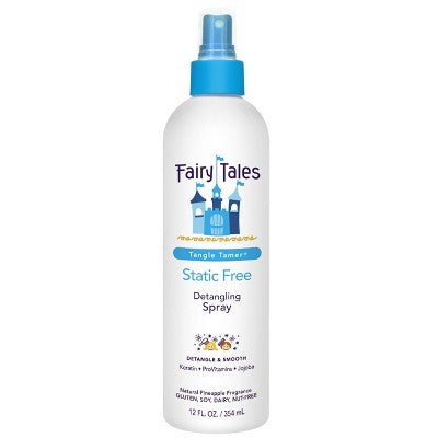 Fairy Tales Static-Free Detangling Spray 12 fl oz - Imperfect Container
