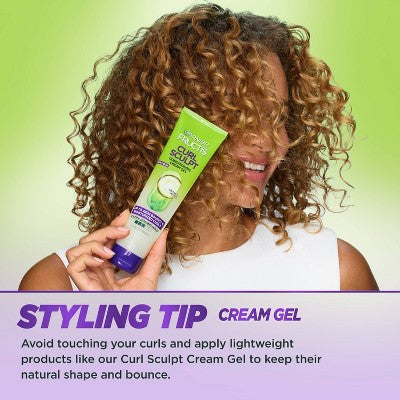 Garnier Fructis Style Curl Sculpt Conditioning Cream Gel 5.1 fl oz - New