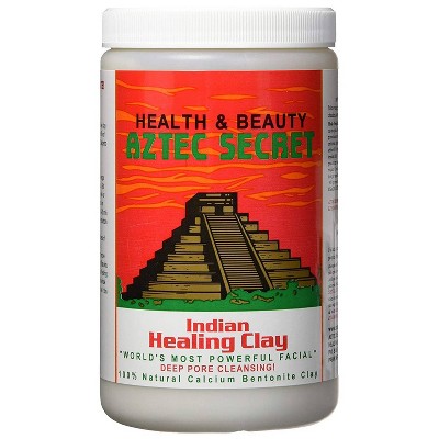 Aztec Secret Indian Healing Clay Deep Pore Cleansing Face & Body Mask, Natural Calcium Bentonite Clay 32oz - New