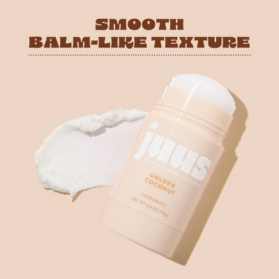 Juus Aluminum-Free Serum Deodorant Stick Golden Coconut 2.6oz - New