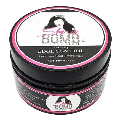 She is Bomb Edge Control Hair Gel 3.5oz - New