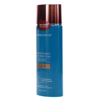 Colorescience Sunforgettable Total Protection Face Shield Flex SPF 50 Rich Deep 1.8 oz - Imperfect Box