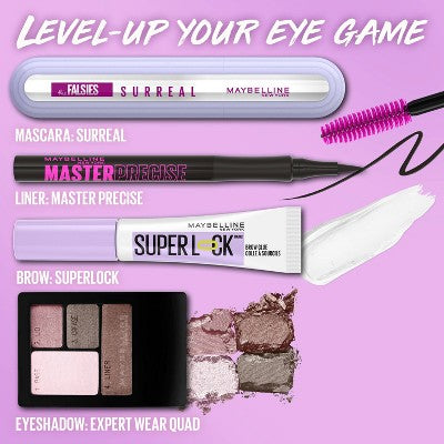 Maybelline The Falsies Surreal Extensions Mascara 165 Washable Meta Black 0.33 fl oz - Imperfect Box