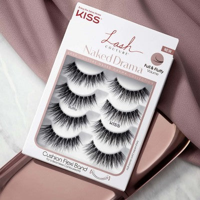 KISS Products Lash Couture Naked Drama False Eyelashes Ruffle 4ct - Imperfect Box
