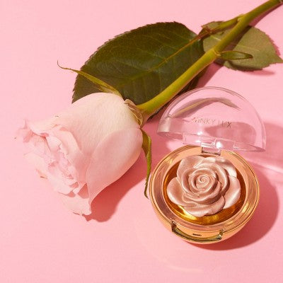 Winky Lux Cheeky Rose Highlighter Champagne 0.17 oz - Imperfect Box
