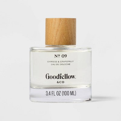 No. 9 Grapefruit; Cypress Men's Cologne 3.4 fl oz Trial Size Goodfellow & Co. - Imperfect Box