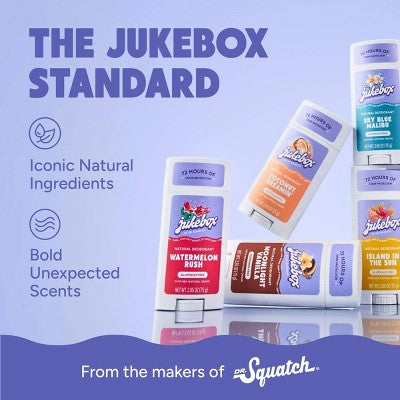 Jukebox Deodorant Malibu 2.65oz - Imperfect Container