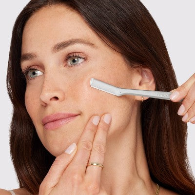 Tweezerman Facial Razor Blades Refill 4ct - New