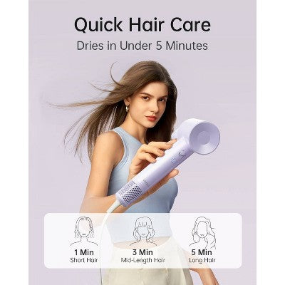 Laifen SE Lite Hair Dryer - Purple  1400 Watts - Imperfect Box
