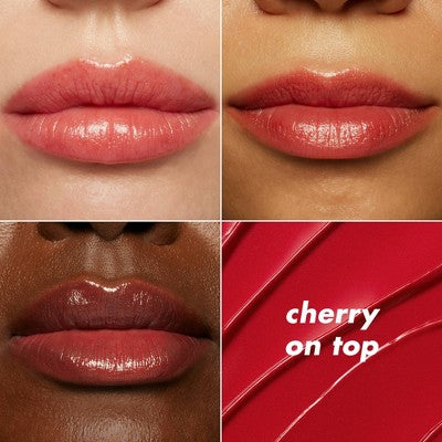 e.l.f. Glow Reviver Lip Oil Stick Cherry on Top 0.11oz - Imperfect Box
