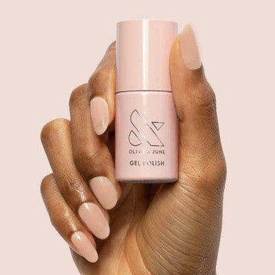 Olive & June Gel Nail Polish The Queen Takes Her Tea Wtih Milk 0.46 fl oz - Imperfect Container