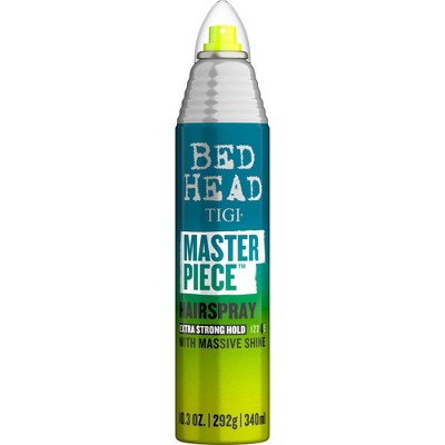 TIGI Bed Head Masterpiece Extra Strong Hold with Massive Shine Hairspray Aerosol 10.3oz - New