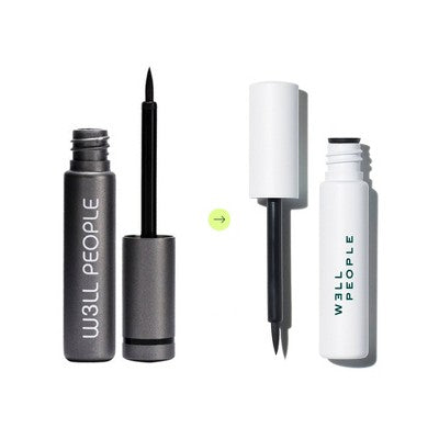 Well People Fresh Lines Liquid Eyeliner Black 0.08fl oz - Imperfect Box