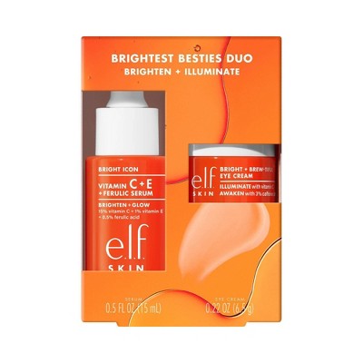 e.l.f. SKIN Brightest Besties Duo Eye Cream Mini Set 2pc - Imperfect Box