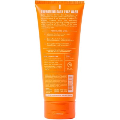 Duke Cannon Energizing Daily Face Wash  6 fl. oz - Imperfect Container