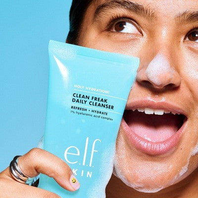 e.l.f. SKIN Holy Hydration! Clean Freak Daily Cleanser 5.5oz - New