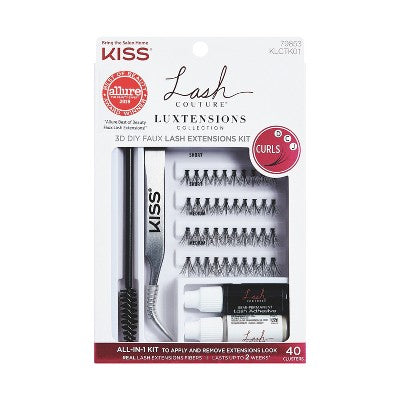 Kiss Lash Couture Lash Extension Kit Lash Clusters 44ct - Imperfect Box