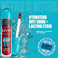NYX Professional Makeup Lip IV Hydrating Lip Gloss Stain Berry Thirsty 0.16 fl oz - New