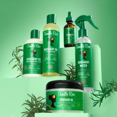 Camille Rose Rosemary Oil Strengthening Hair & Scalp Drops 1.9 fl oz - Imperfect Container