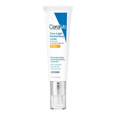 CeraVe Ultra-Light Face Lotion Moisturizer with Sunscreen SPF 30 1.7oz - Missing Box