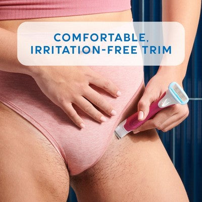 Schick Hydro Silk TrimStyle Women's Razor with Bikini Trimmer 1 Razor Handle & 1 Refill - Imperfect Box