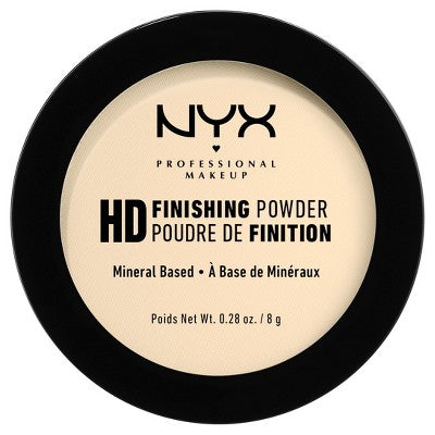 NYX Professional Makeup HD Finishing Pressed Powder Banana 0.28oz - Imperfect Container