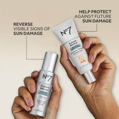 No7 Future Renew Moisturizer SPF 50 1.69oz - Imperfect Box