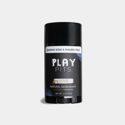 Play Pits LOVE Solid Deodorant 2.65oz - Imperfect Container