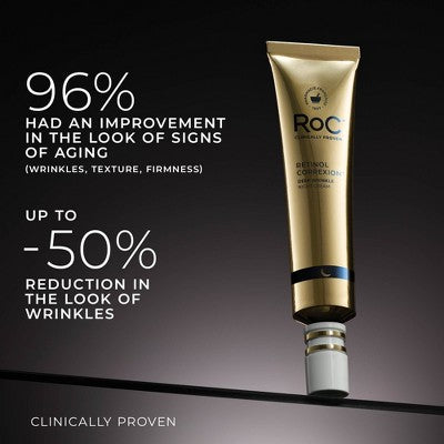RoC Retinol Anti-Aging + Firming Night Face Moisturizer 1 fl oz - Imperfect Box