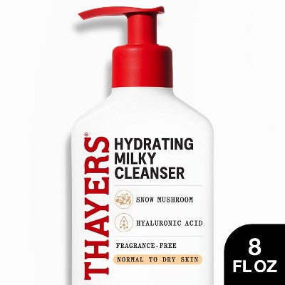 Thayers Remedies Hydrating Milky Face Wash 8 fl oz - New
