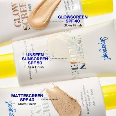Supergoop! Glowscreen Sunset Hydrating Glowy Tinted Primer Sunscreen SPF 40 1.7 fl oz  - Imperfect Box
