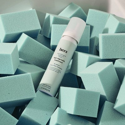 hers Hair Regrowth Foam Treatment 5% Minoxidil 2.11oz - Imperfect Box