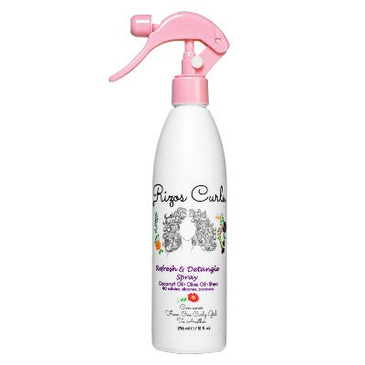 Rizos Curls Refresh & Detangle Spray 10 fl oz - Imperfect Container
