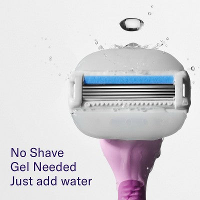 Flamingo Moisture Plus Women's Razor with 2 Razor Blade Cartridges - New