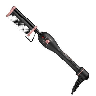 Gold N Hot Pressing and Styling Heated Straightening Brush - Imperfect Box
