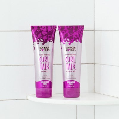 Not Your Mother's Curl Talk Bond Building Hydrating Conditioner for Curly Hair 8 fl oz - Imperfect Container