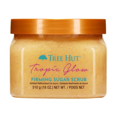 Tree Hut Tropic Glow Shea Sugar Tropical Body Scrub 18oz - New
