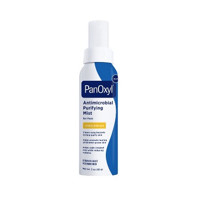 PanOxyl Hypochlorous Acid Antimicrobial Purifying Mist 3oz - New