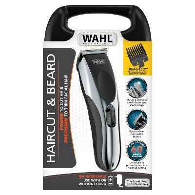 Wahl Cordless Haircut & Beard Power to Cut and Trim Facial Hair with Precision - Imperfect Box