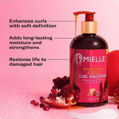Mielle Organics Pomegranate & Honey Curl Smoothie 12 fl oz - New