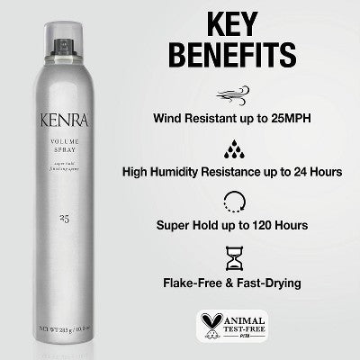 Kenra Super Hold Finishing Spray Volume Spray 16oz - Imperfect Container