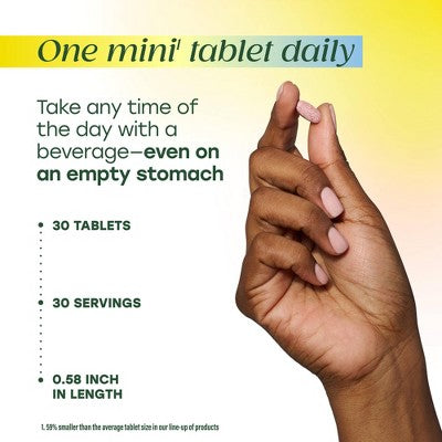 MegaFood Vegan Vitamin B12, Vitamin B Supplement 30ct - New