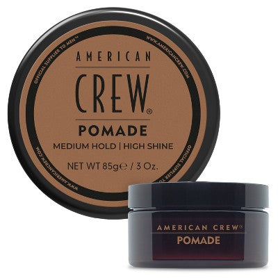 American Crew Men's Medium Hold; High Shine Hair Pomade Gel 3oz - New